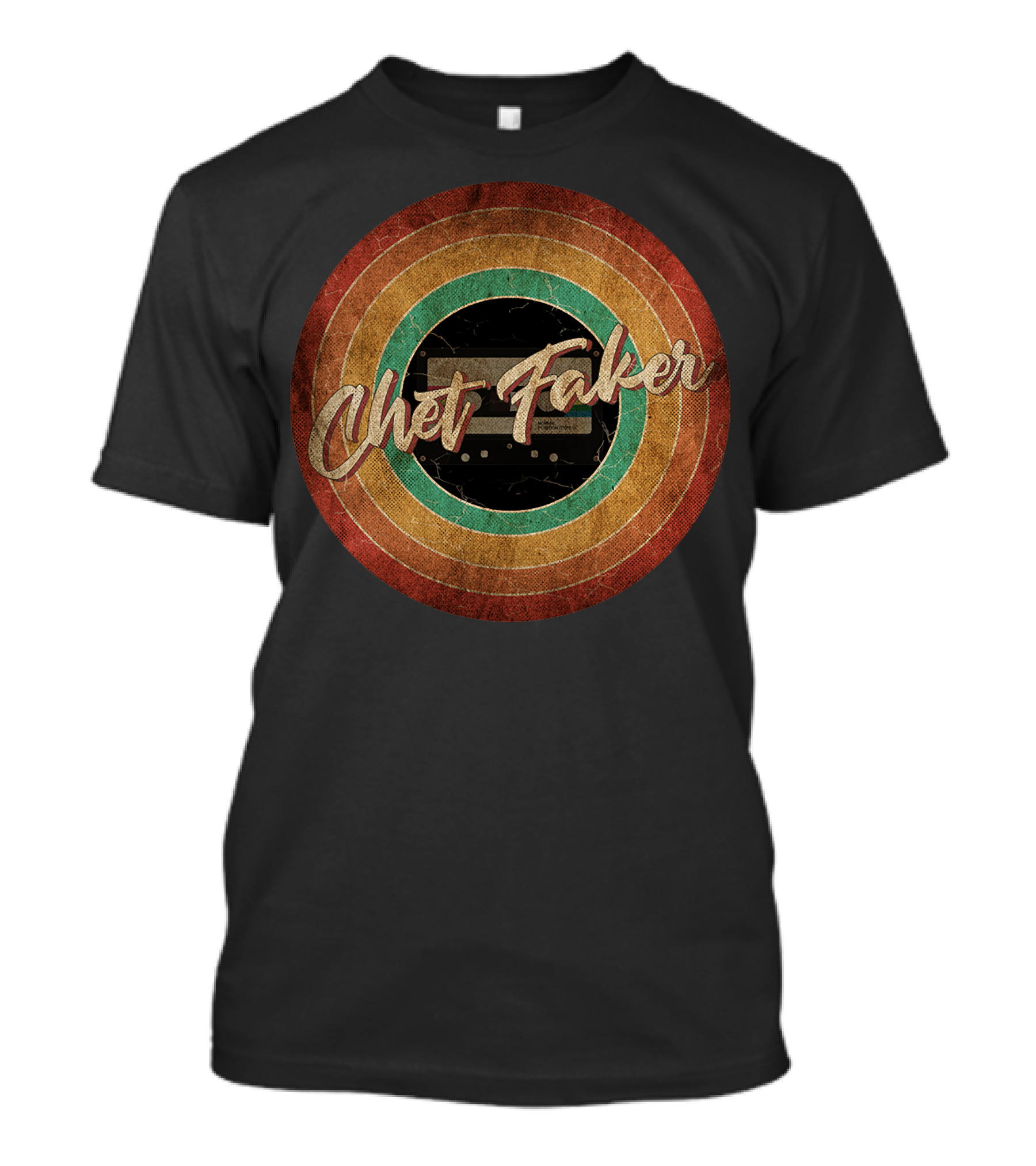 Chet Faker Vintage Circle Cassette Tape T-Shirt