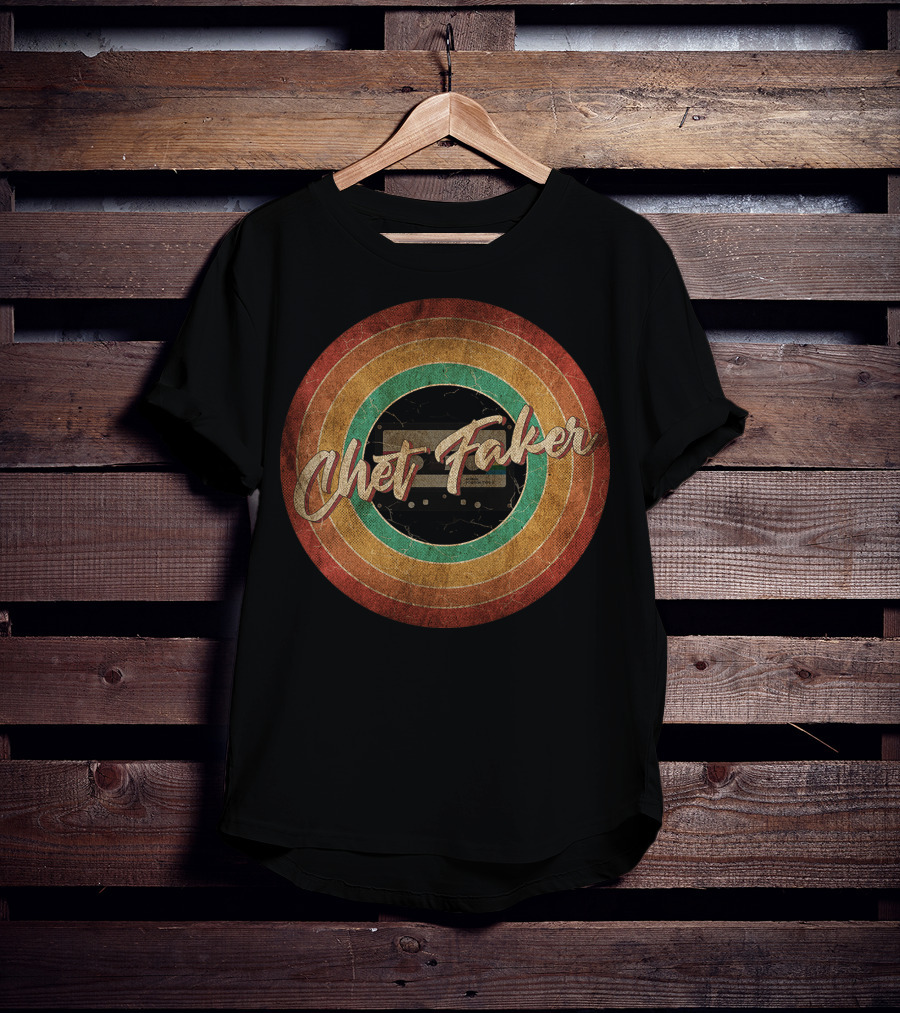 Chet Faker Vintage Circle Cassette Tape T-Shirt