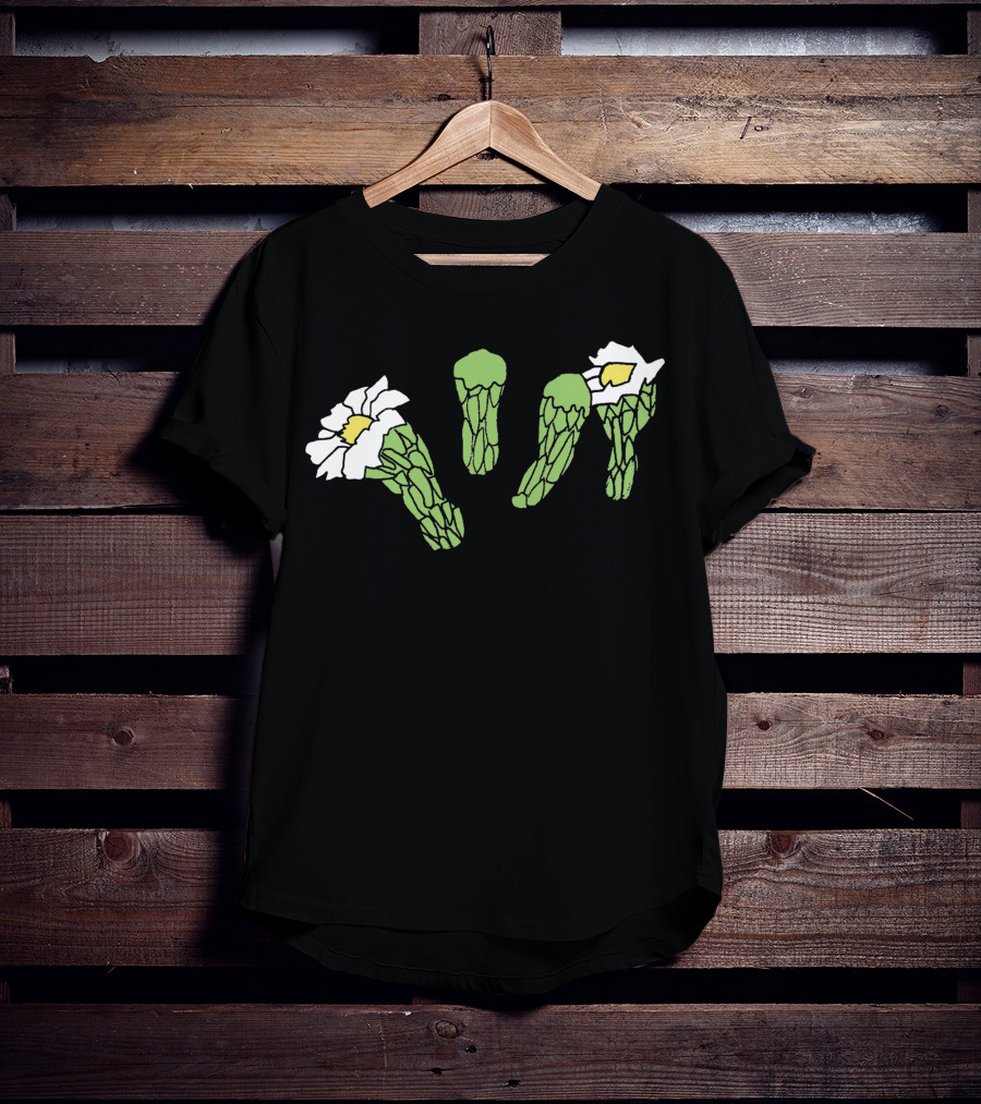 Algernon Cadwallader A. Cadwallader Saguaro Cactus Flowers T-Shirt