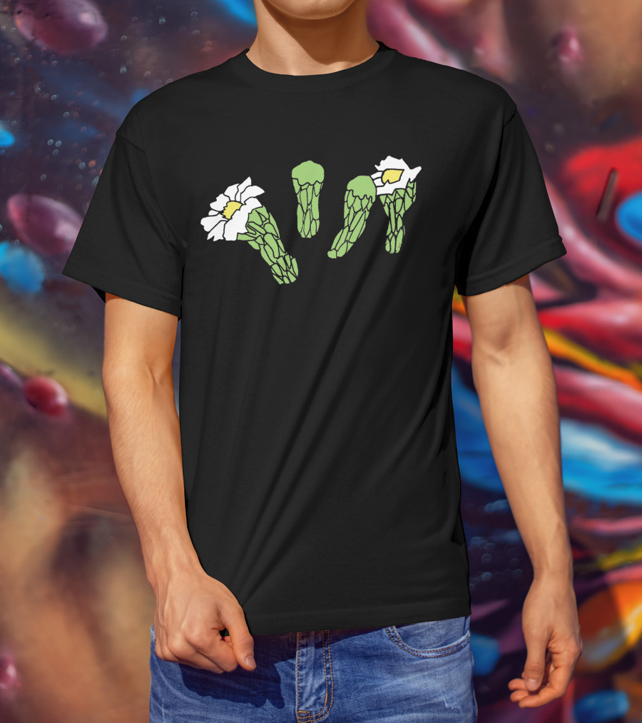 Algernon Cadwallader A. Cadwallader Saguaro Cactus Flowers T-Shirt