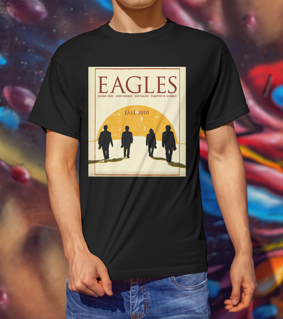 Eagles Fall 2010 Glenn Frey Don Henley Joe Walsh Timothy B. Schmit T-Shirt