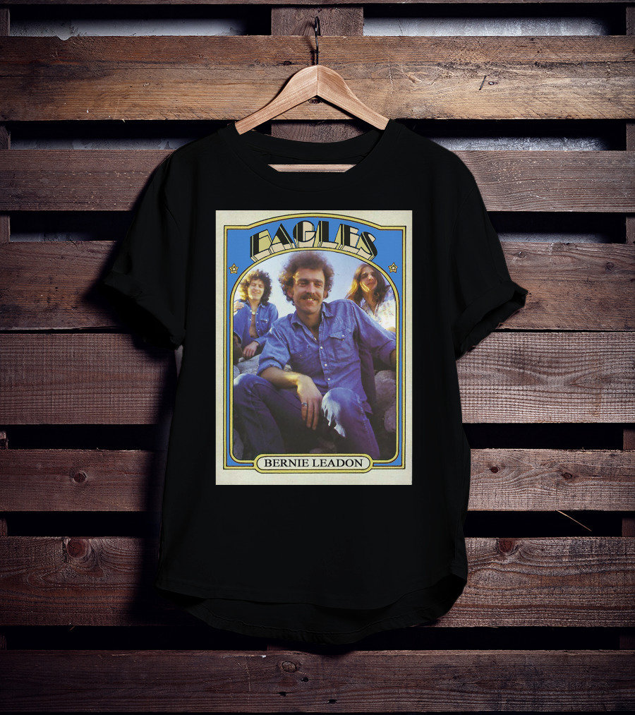 Eagles Bernie Leadon Vintage Card T-Shirt