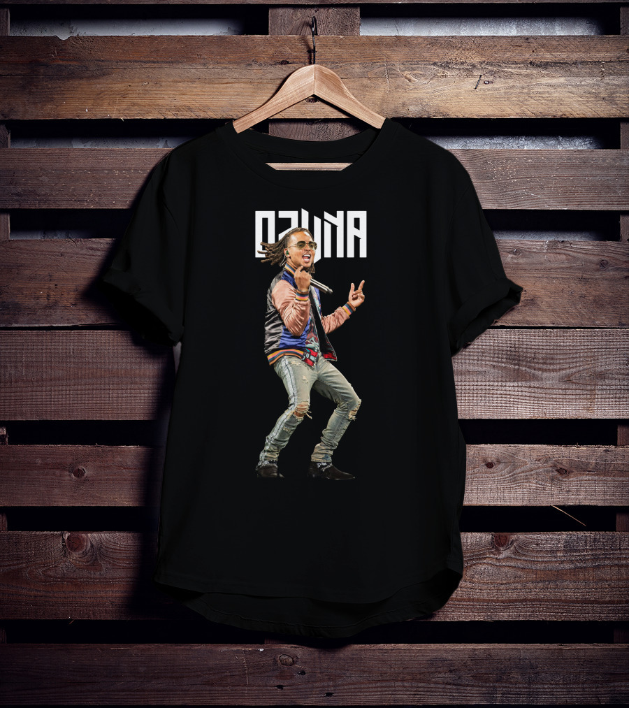 OZN Ozuna Music Icon Mic Performance T-Shirt