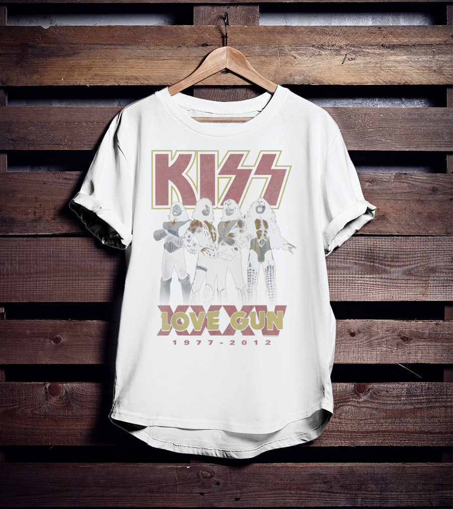 KISS Love Gun 1977-2012 XXXV T-Shirt