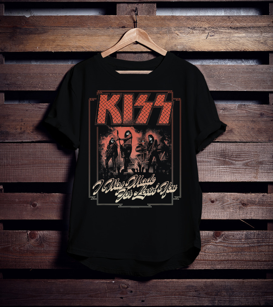 KISS I Was Made For Lovin' You Band Performance T-Shirt