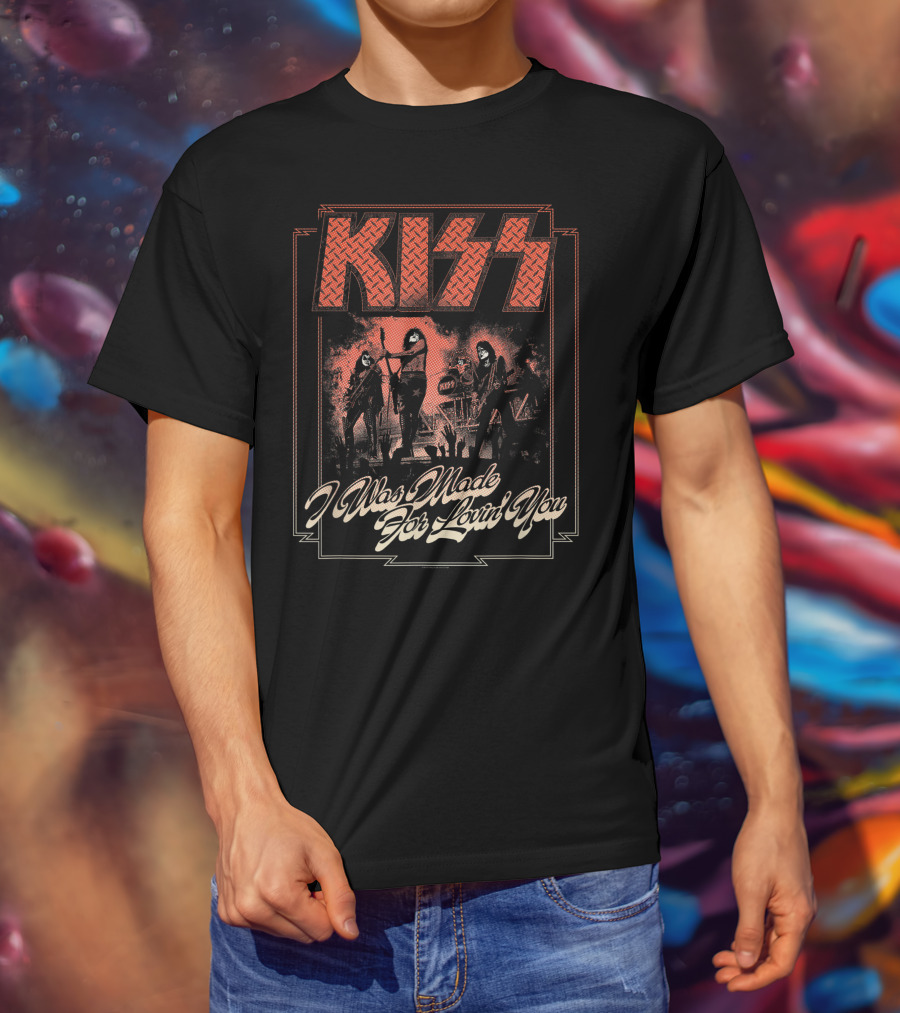 KISS I Was Made For Lovin' You Band Performance T-Shirt