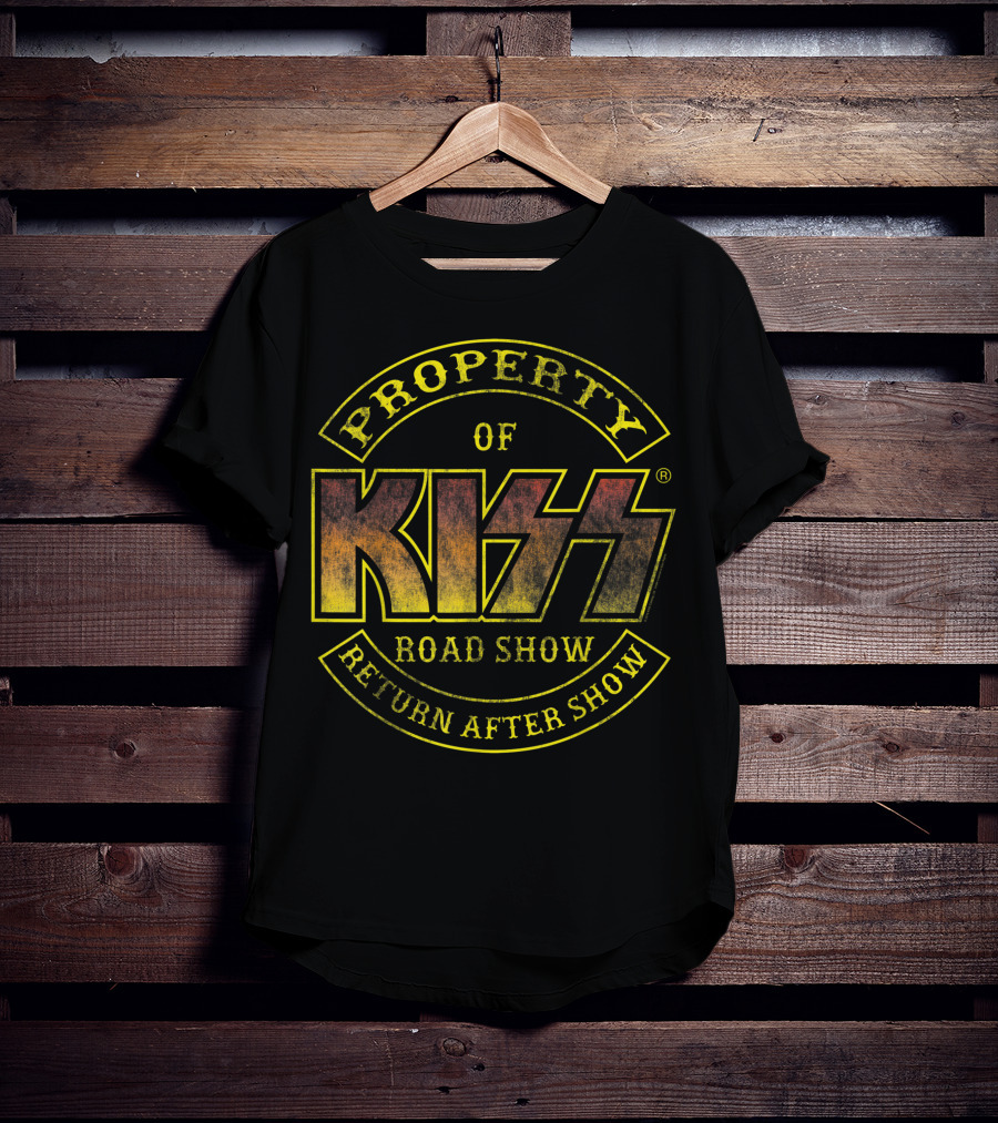 Property Of KISS Road Show Return After Show T-Shirt