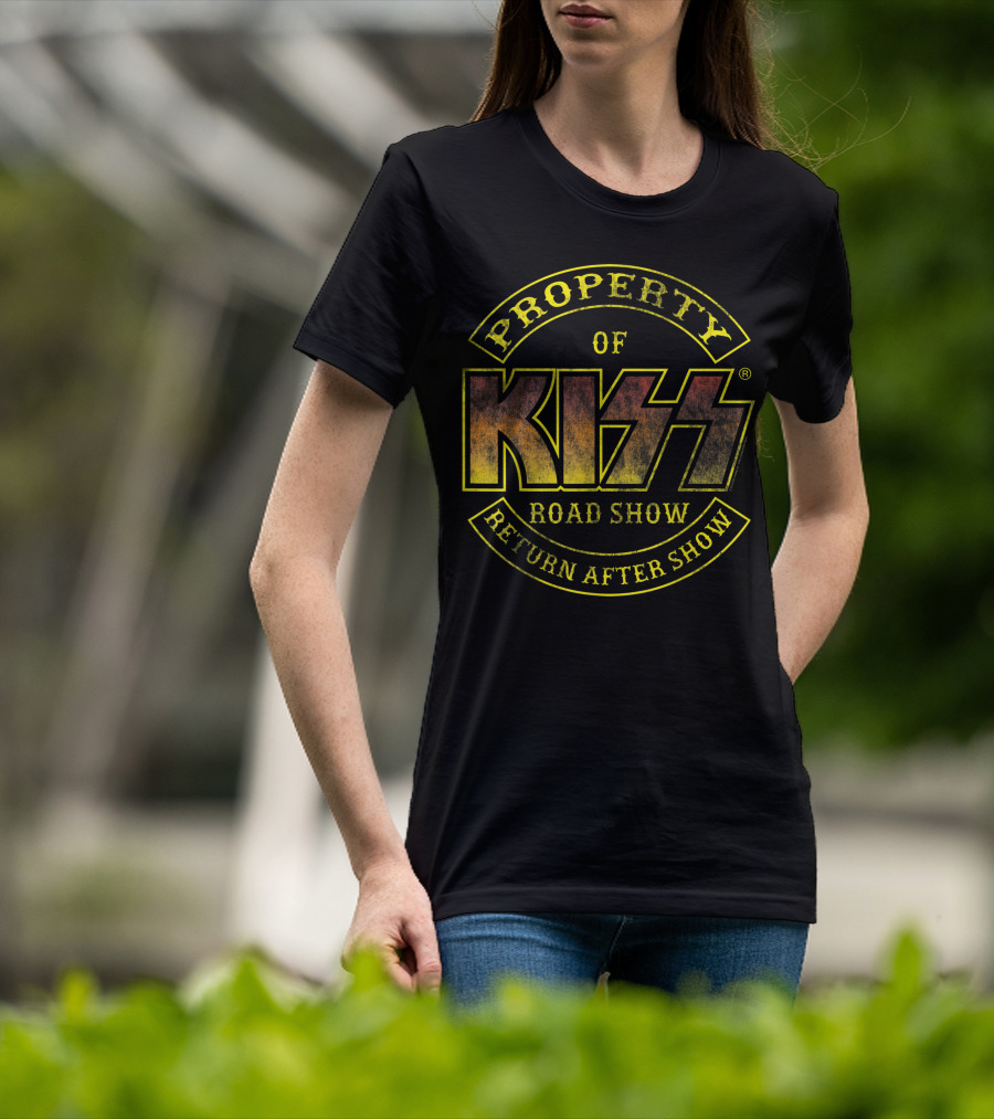Property Of KISS Road Show Return After Show T-Shirt