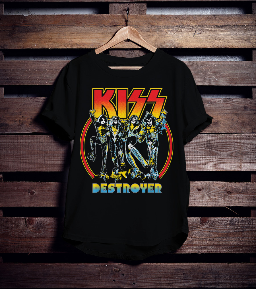 KISS Destroyer Rock And Roll Party T-Shirt