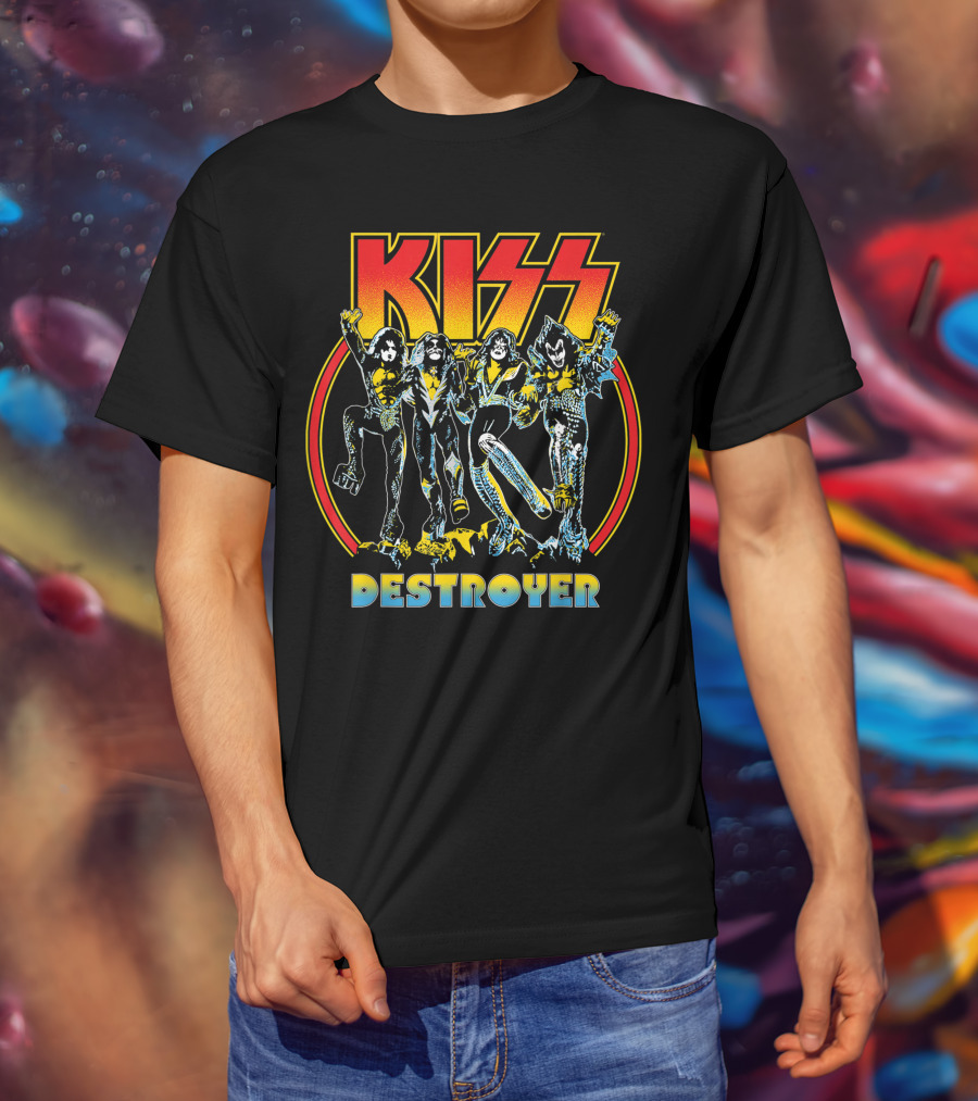 KISS Destroyer Rock And Roll Party T-Shirt