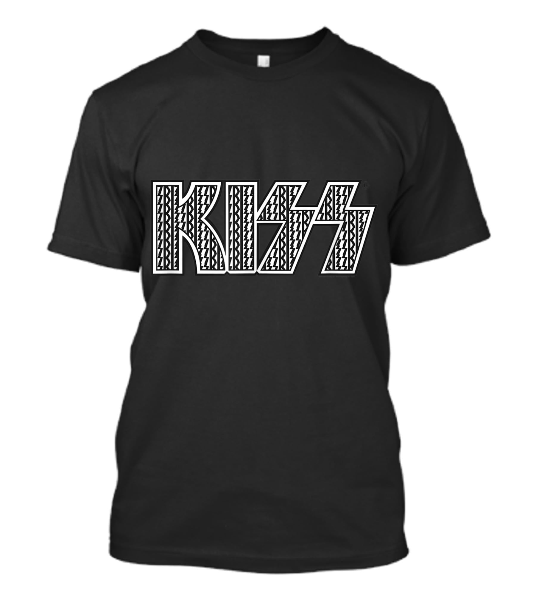 KISS Static Logo Iconic Bold Pattern T-Shirt