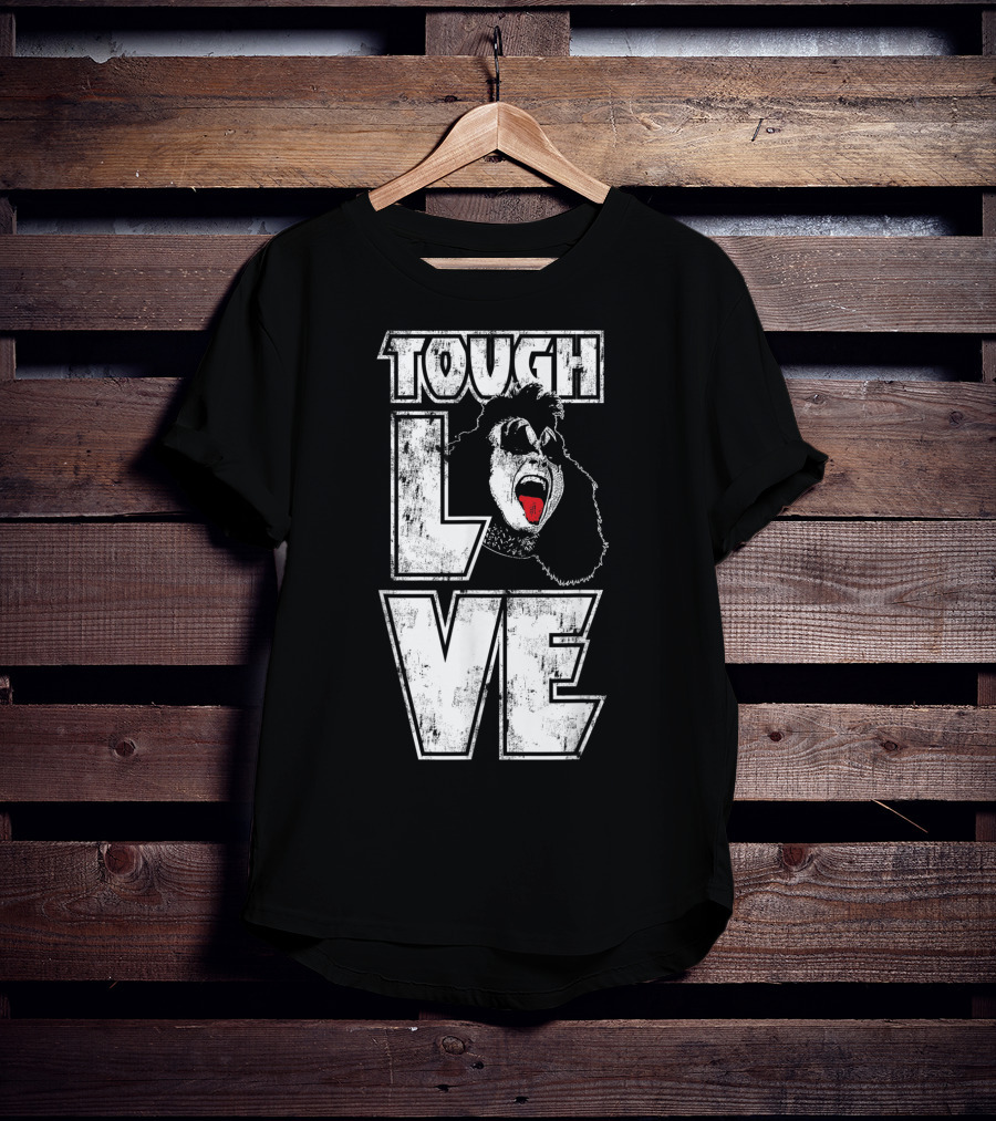 Tough Love Gene KISS Rock Iconic T-Shirt