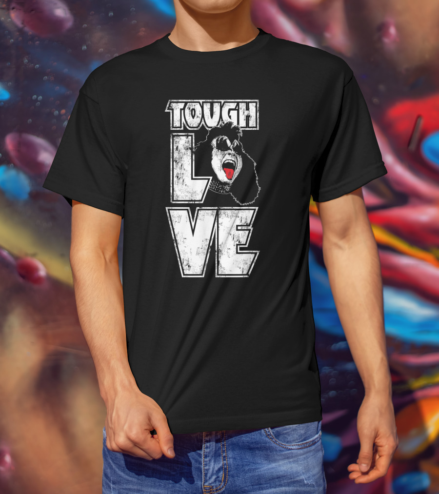 Tough Love Gene KISS Rock Iconic T-Shirt