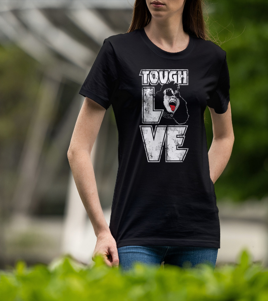 Tough Love Gene KISS Rock Iconic T-Shirt