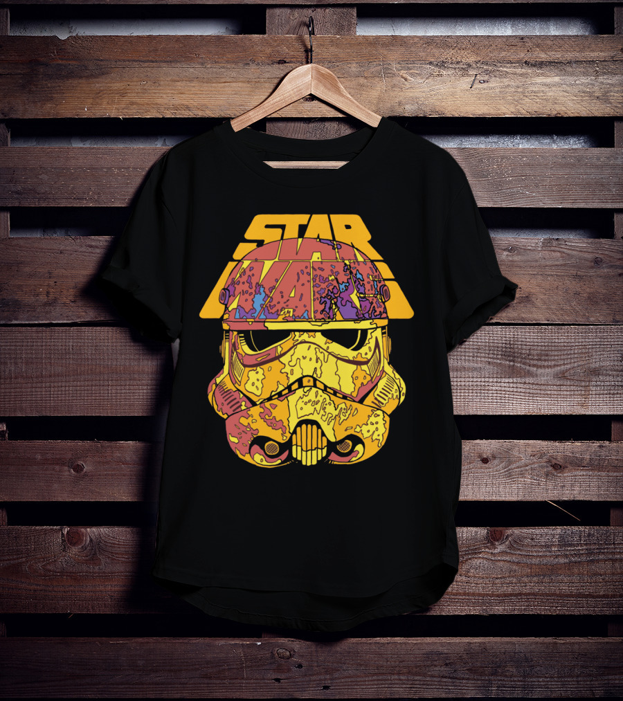 Star Wars Colorful Stormtrooper Mask T-Shirt