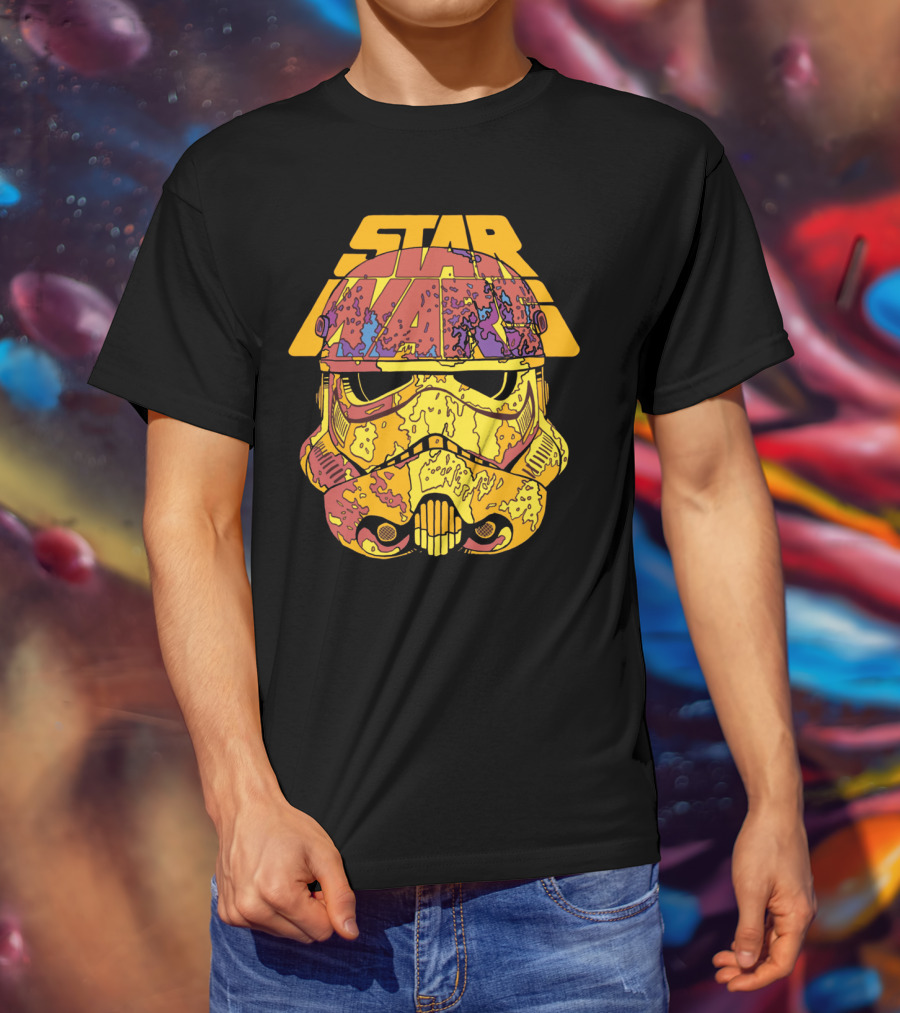 Star Wars Colorful Stormtrooper Mask T-Shirt