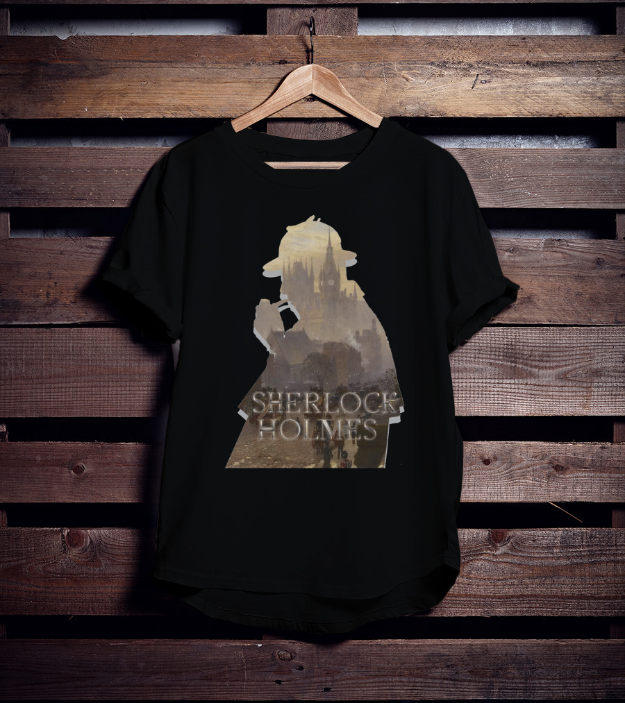 Sherlock Holmes Victorian London T-Shirt