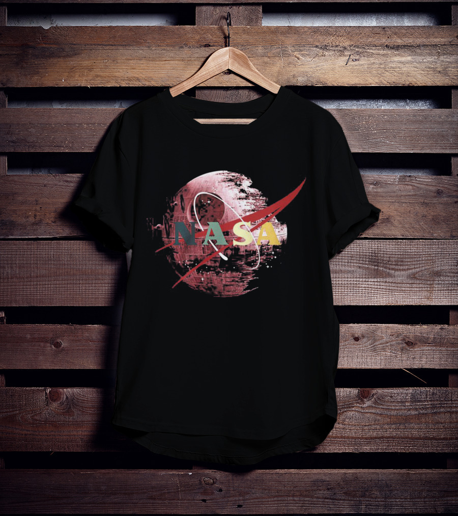 NASA Star Wars Death Star Collaboration T-Shirt