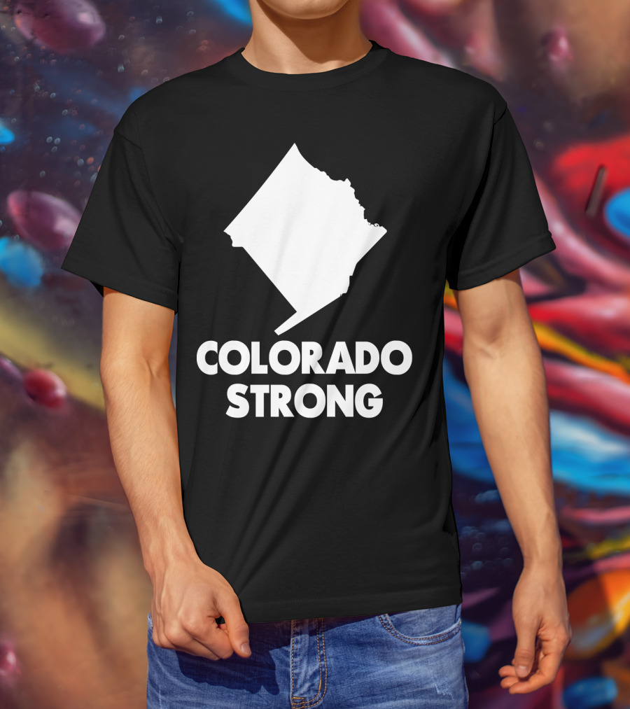 Colorado Strong DC State Outline T-Shirt