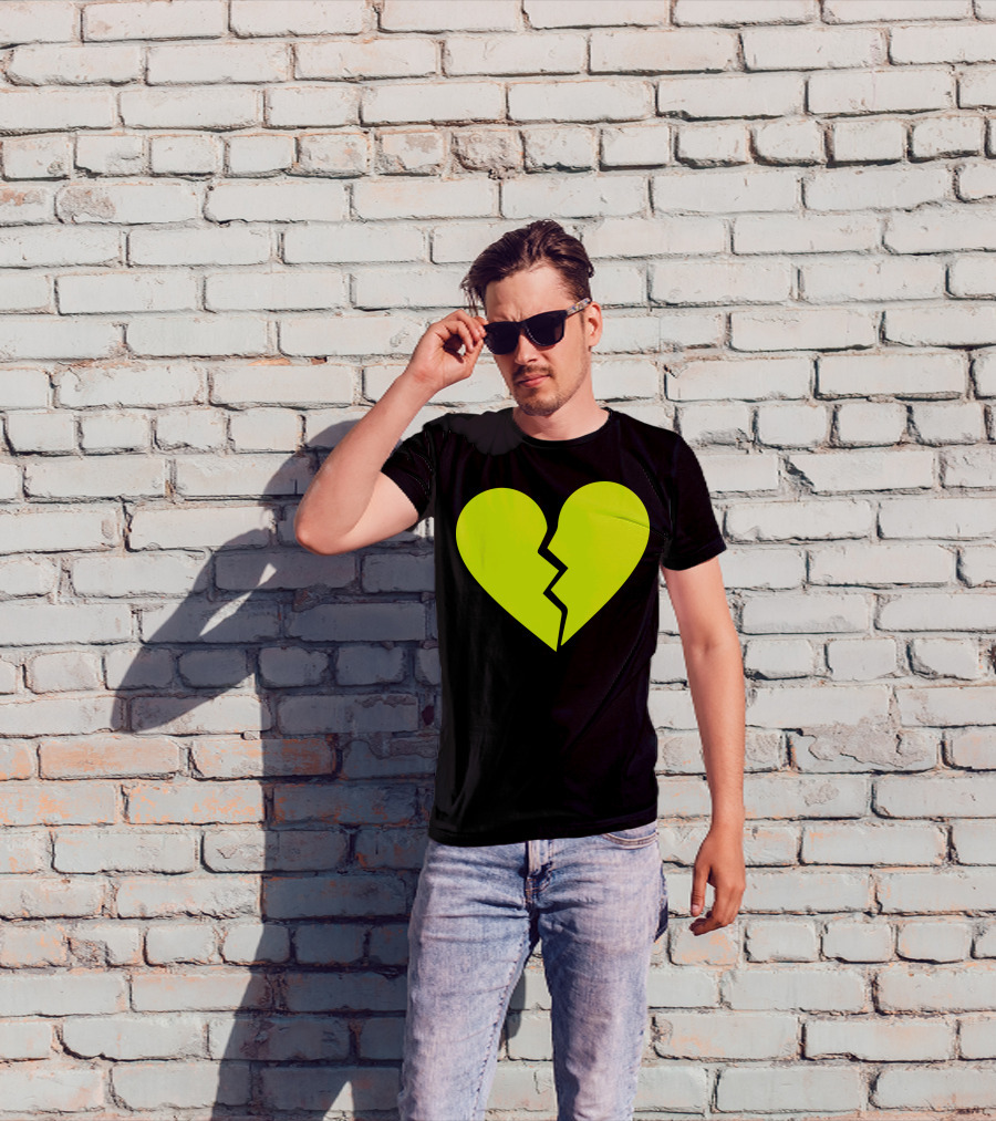 Marcus Lemonis Broken Heart Yellow Iconic T-Shirt