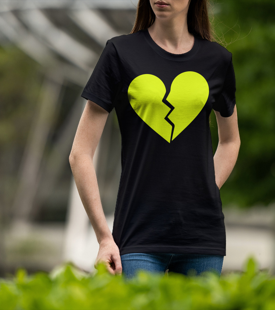 Marcus Lemonis Broken Heart Yellow Iconic T-Shirt