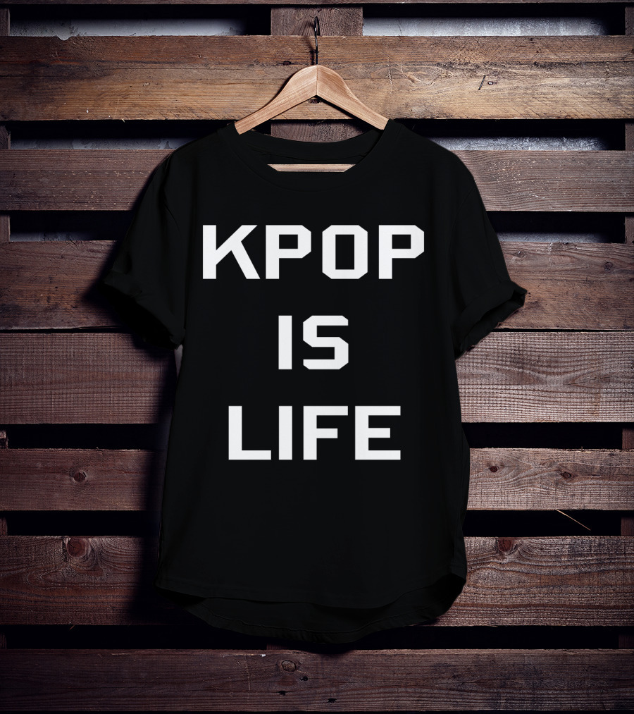 KPOP Is Life Fandom Enthusiast T-Shirt