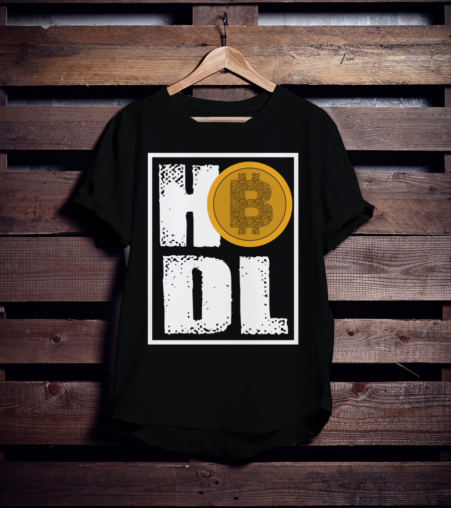 Bitcoin BTC Crypto HODL Coin Currency T-Shirt