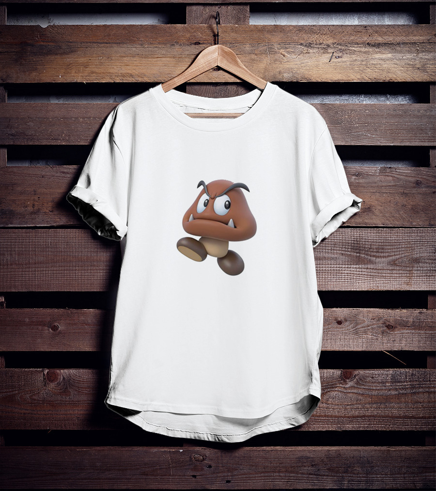 Mario Goomba Character T-Shirt