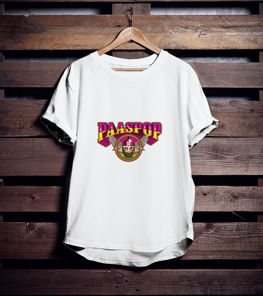 PAASPOP Owl Wings Festival Badge T-Shirt