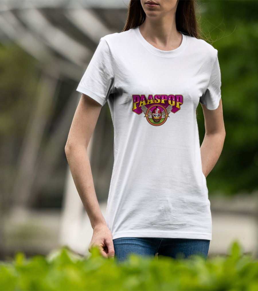 PAASPOP Owl Wings Festival Badge T-Shirt