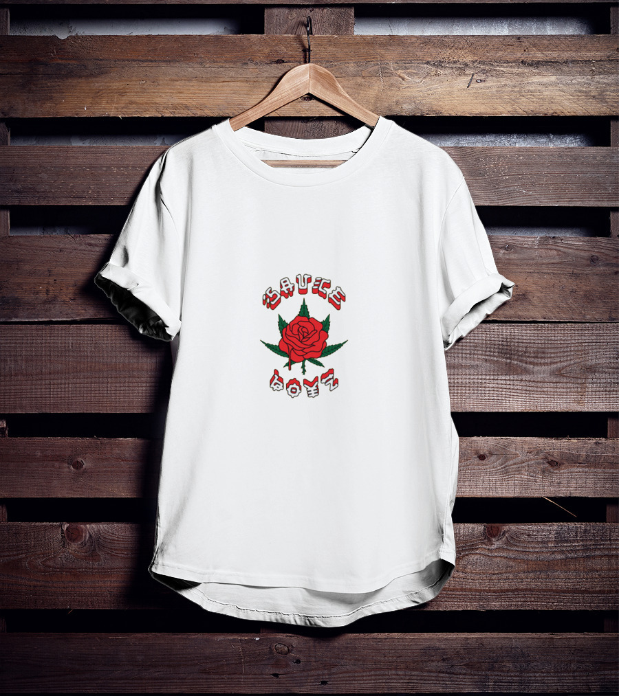 Lil Mosey Sauce Boyz Rose T-Shirt