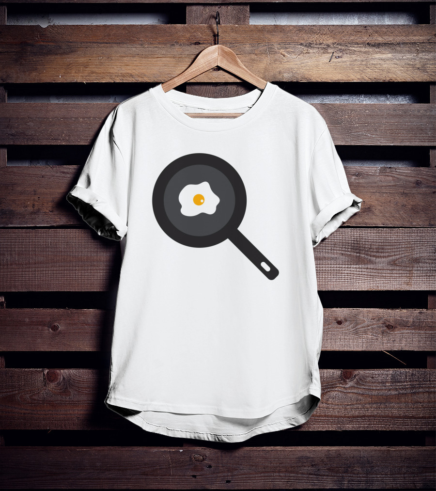 Pan With Fried Egg Cooking T-Shirt