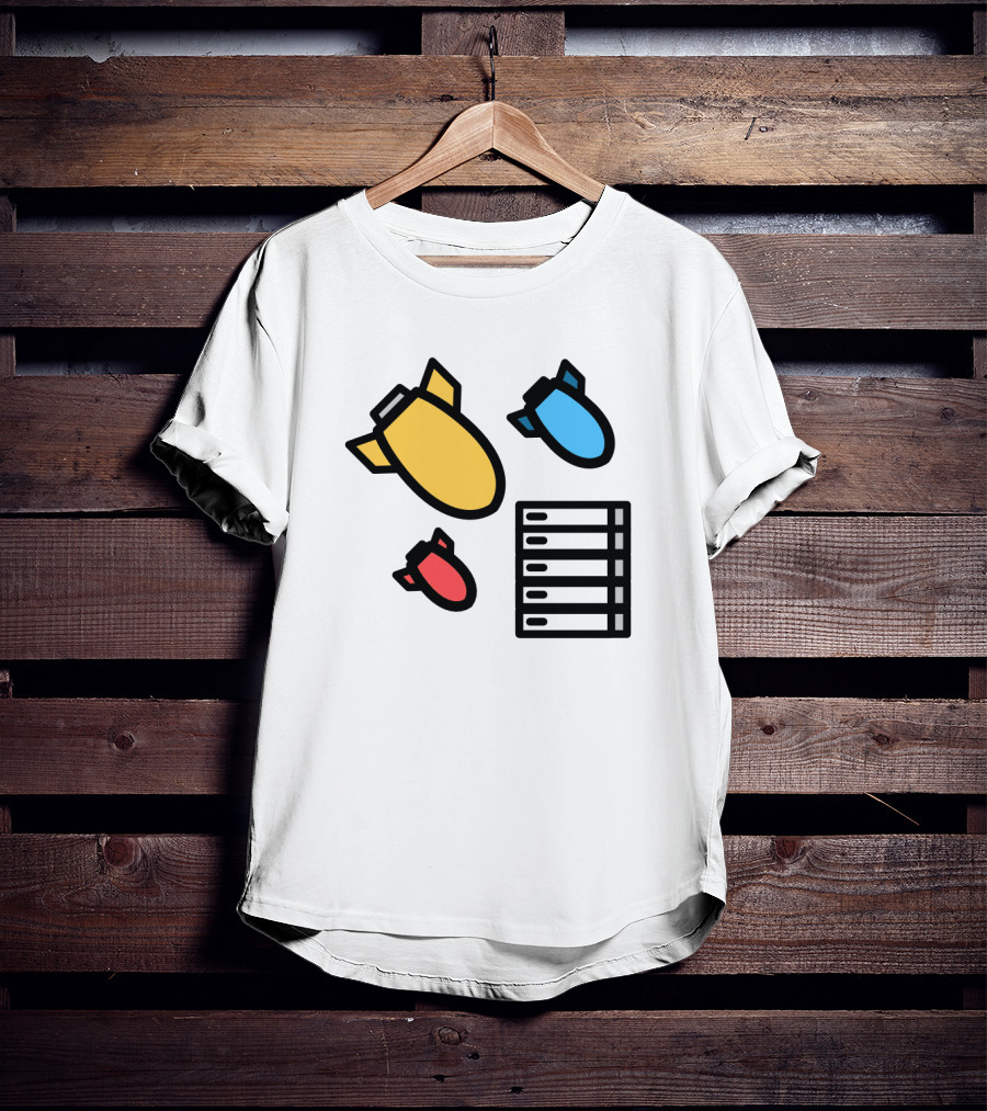 DDOS Attacks Bombarding Server Iconic T-Shirt