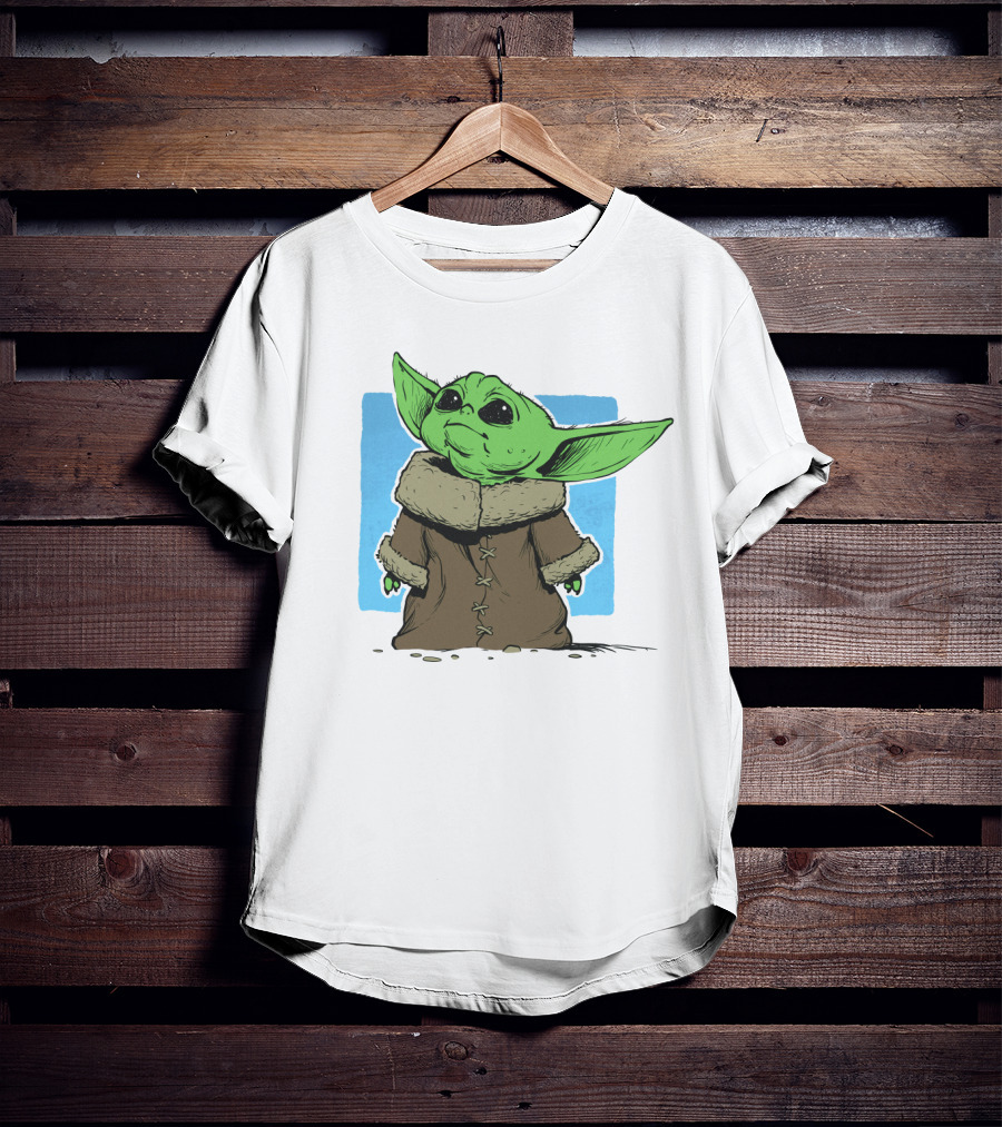 Grogu Cute Creature From Star Wars The Mandalorian T-Shirt