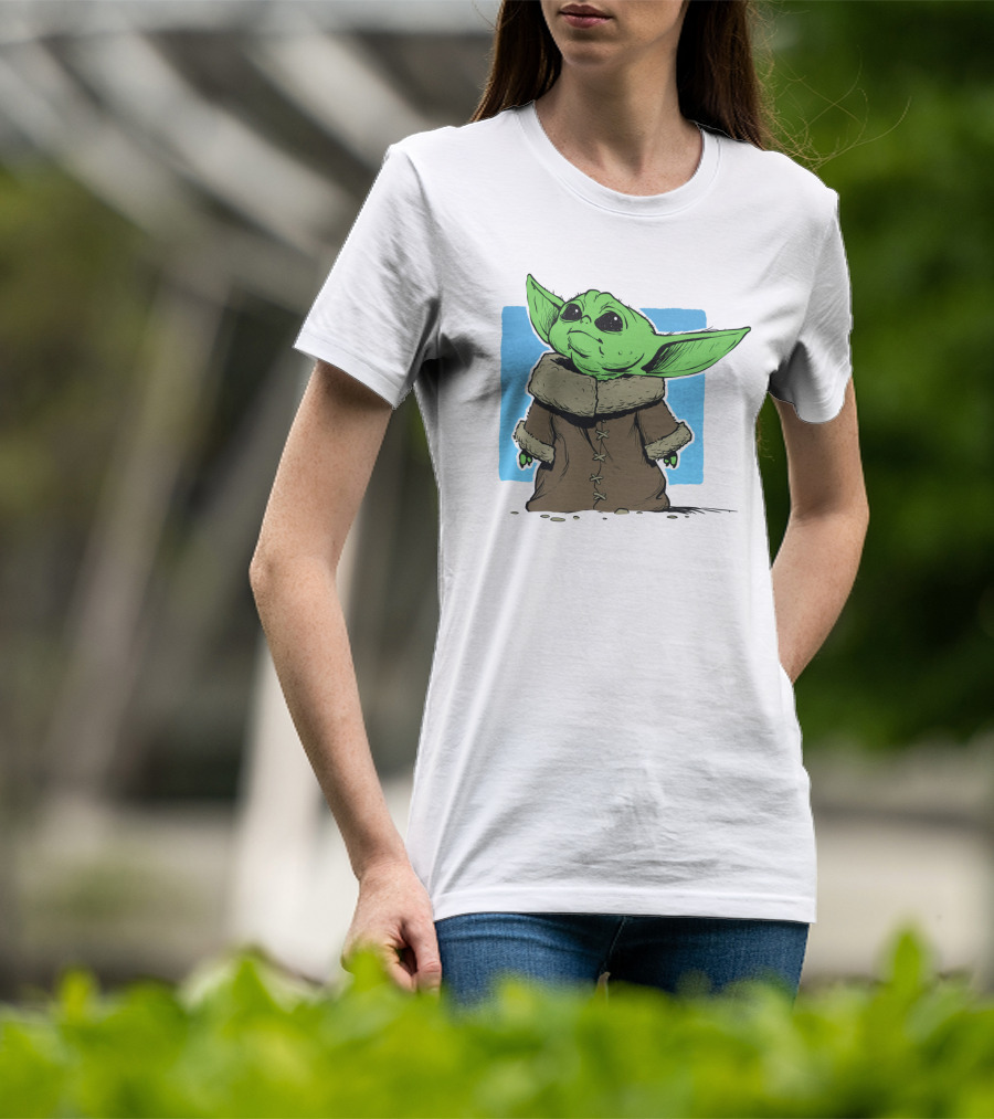 Grogu Cute Creature From Star Wars The Mandalorian T-Shirt
