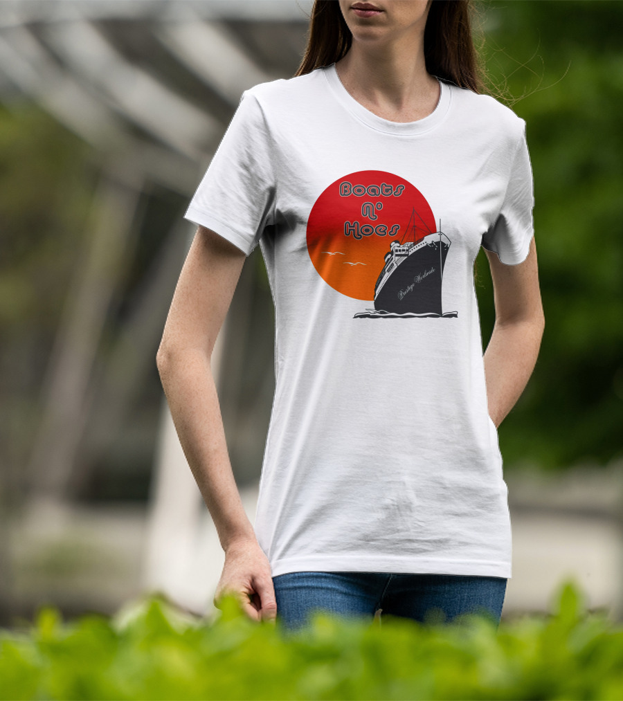 Boats N' Hoes Prestige Worldwide Step Brothers Sun Cruise T-Shirt
