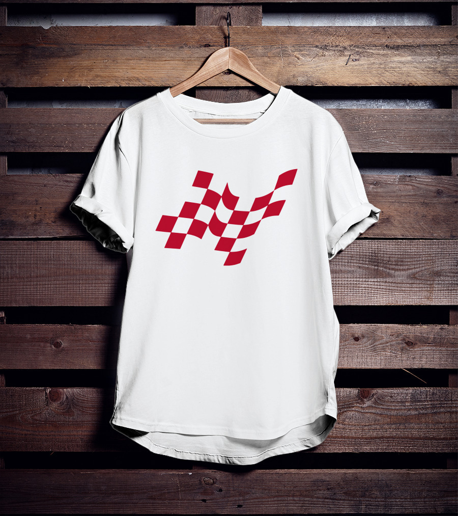 Checkered Racing Flag T-Shirt