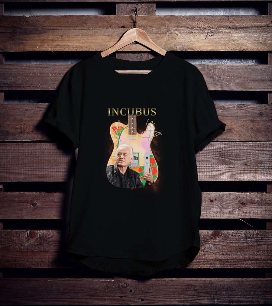 Incubus Signature Guitar With Rock Legend T-Shirt