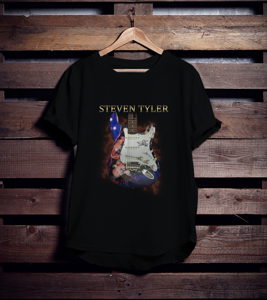 Steven Tyler Guitar T-Shirt
