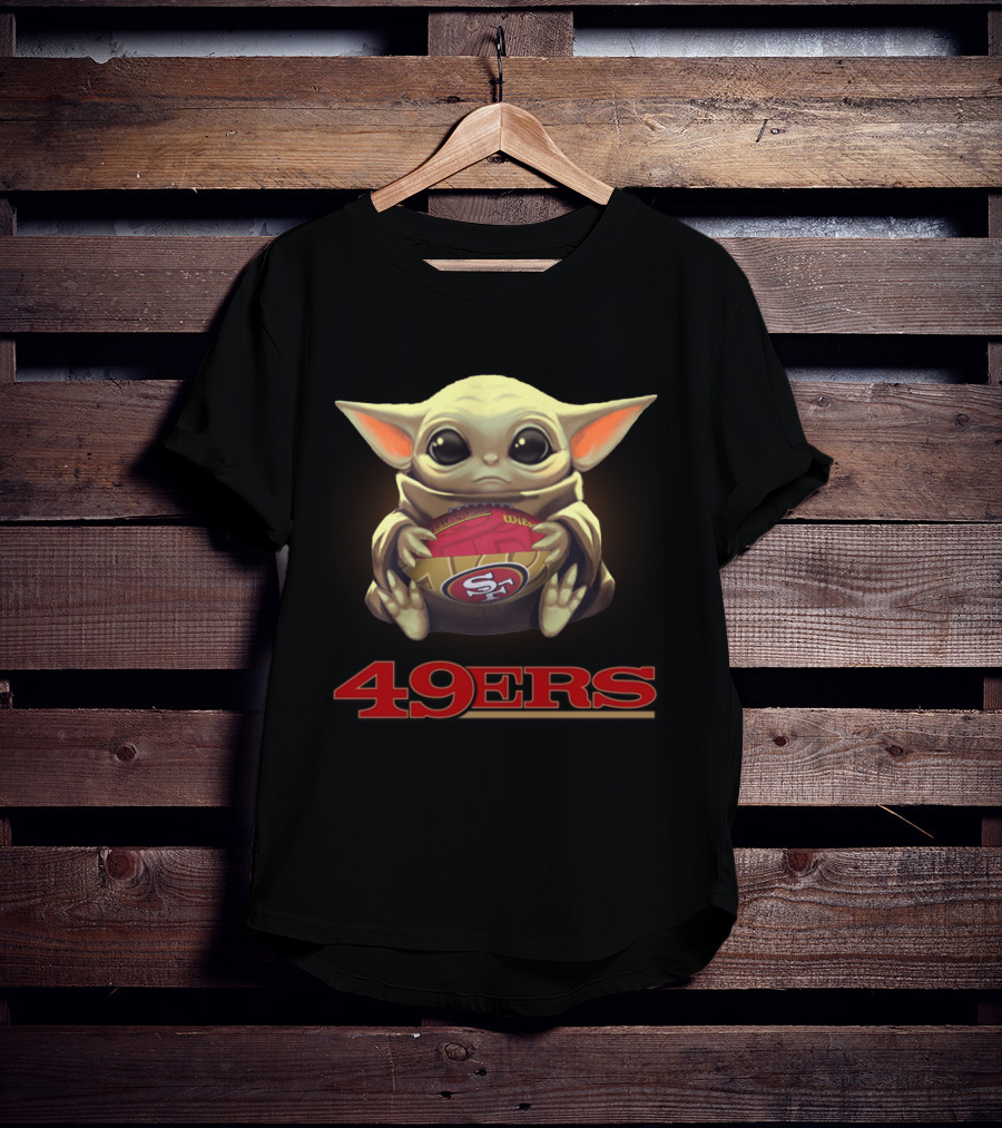 Yoda Baby 49ers San Francisco Football T-Shirt