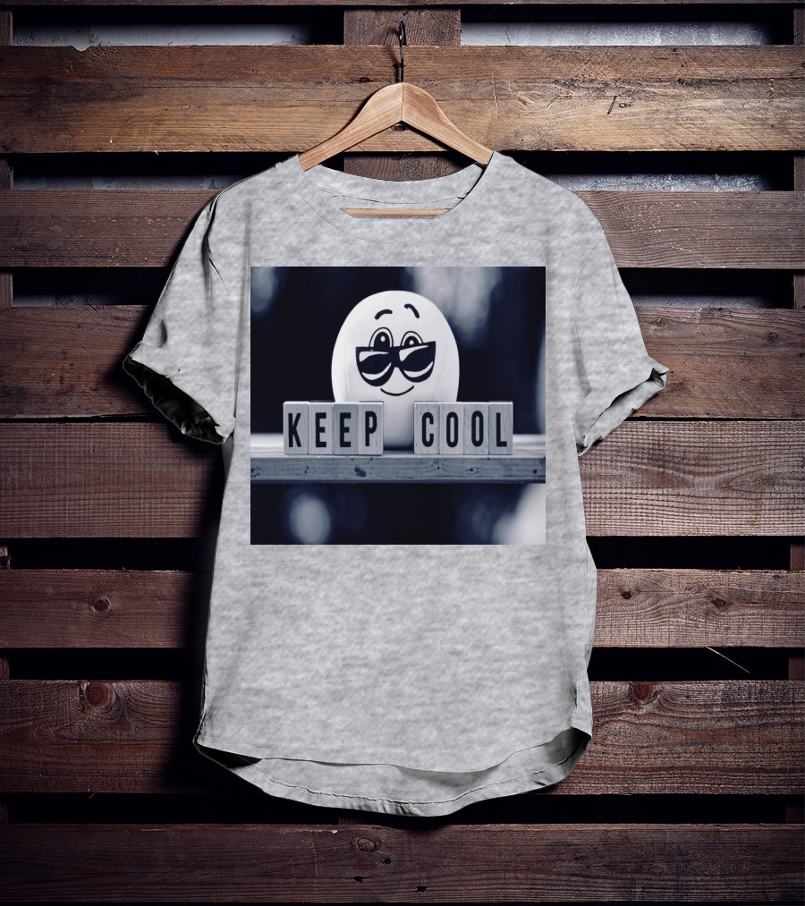 Keep Cool Emoji With Sunglasses T-Shirt