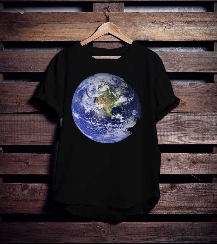 Earth Planet Our Home Image In The University T-Shirt