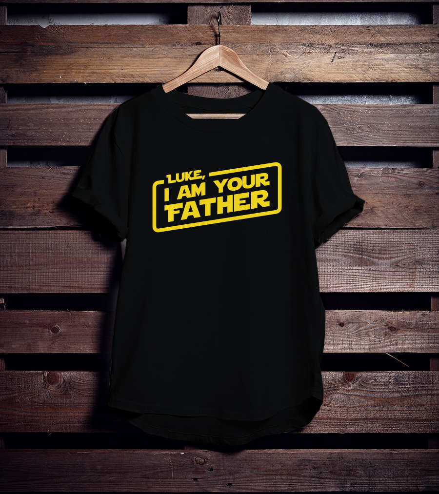 LUKE I AM YOUR FATHER Yellow T-Shirt