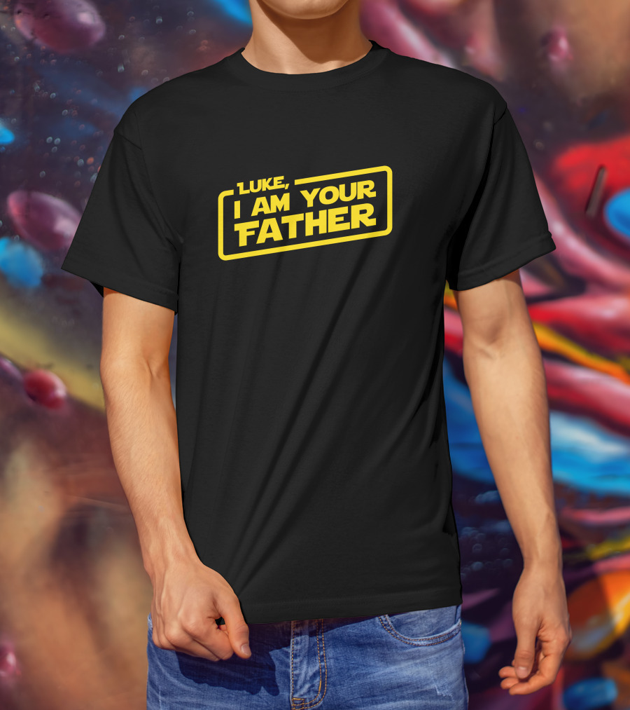 LUKE I AM YOUR FATHER Yellow T-Shirt