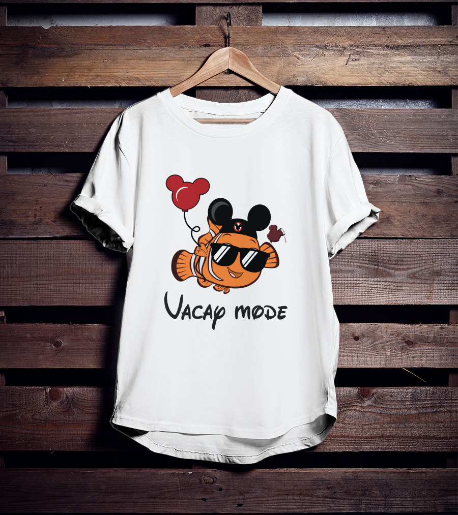 Nemo Vacay Mode Mouse Ears Balloon T-Shirt