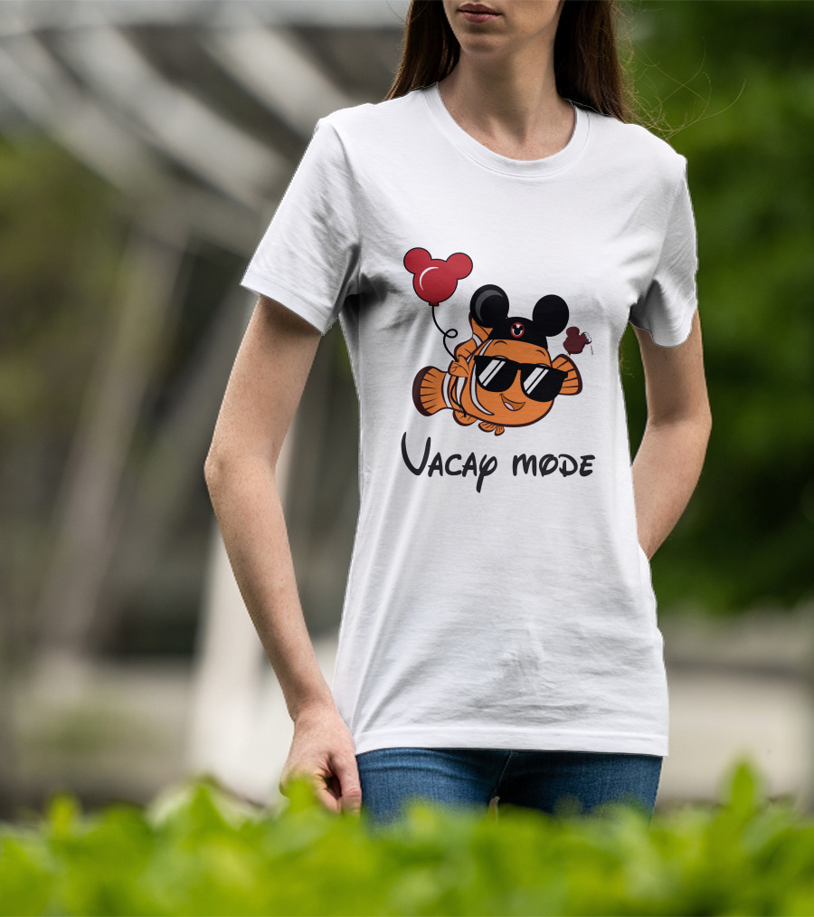 Nemo Vacay Mode Mouse Ears Balloon T-Shirt