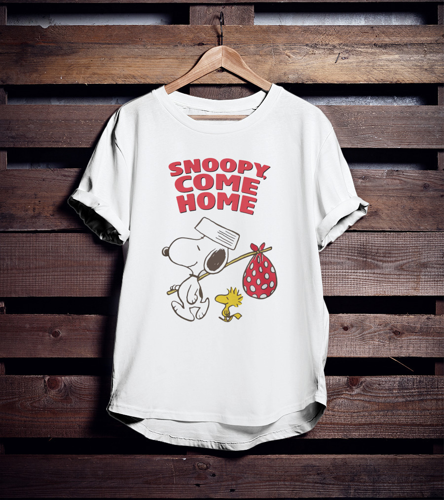 Snoopy Come Home Peanuts Vintage Cartoon T-Shirt