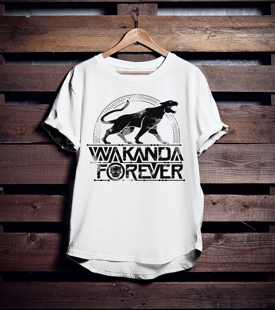 Wakanda Forever Panther T-Shirt