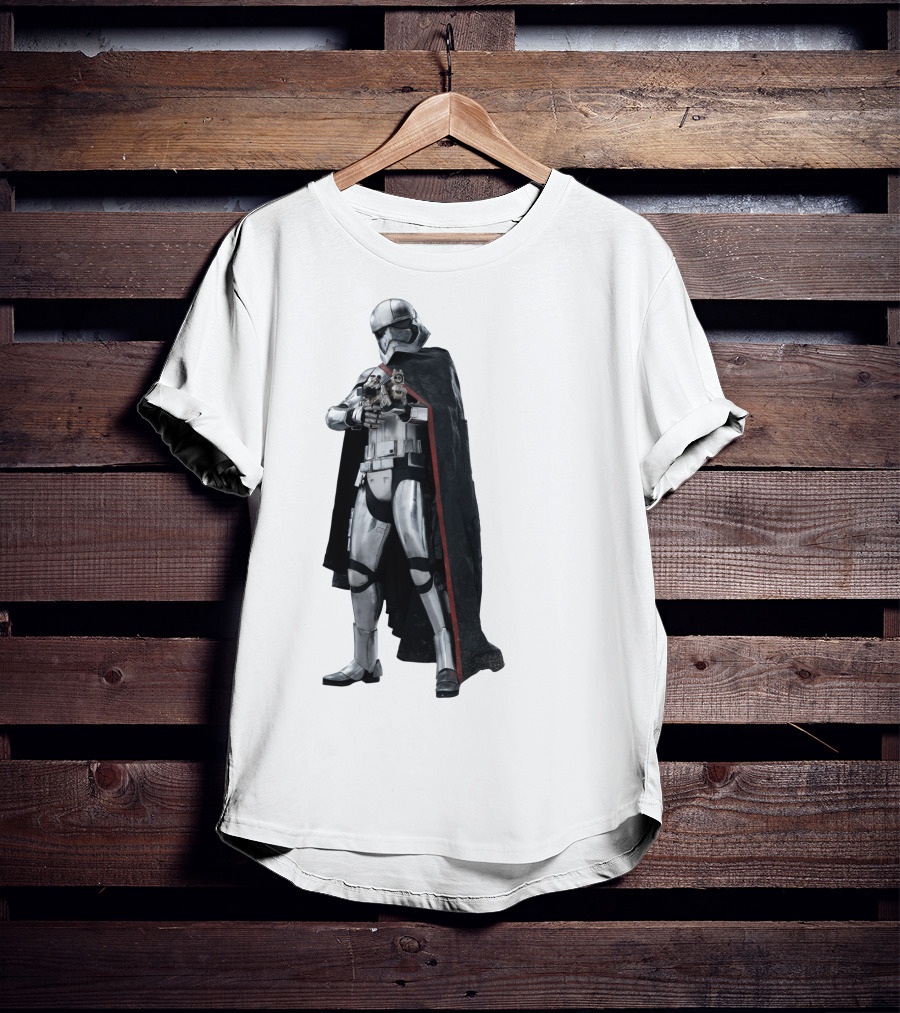 Star Wars Captain Phasma Armor Cloaked T-Shirt