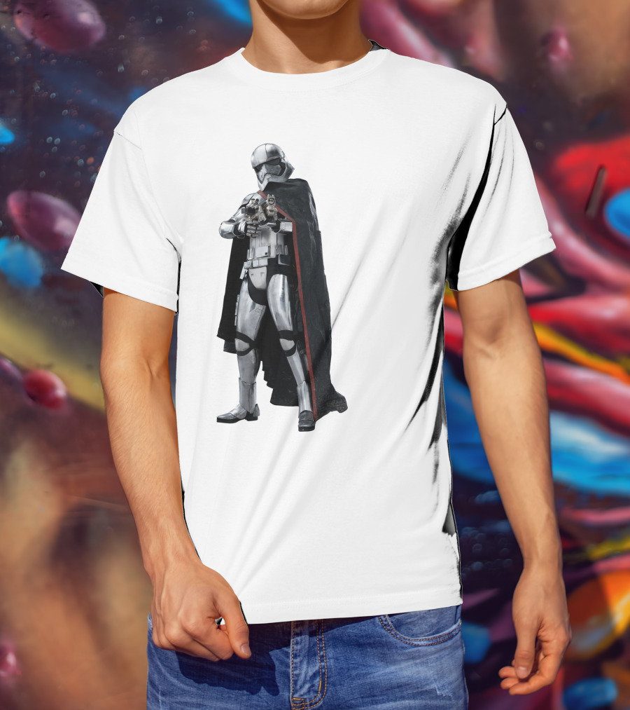 Star Wars Captain Phasma Armor Cloaked T-Shirt